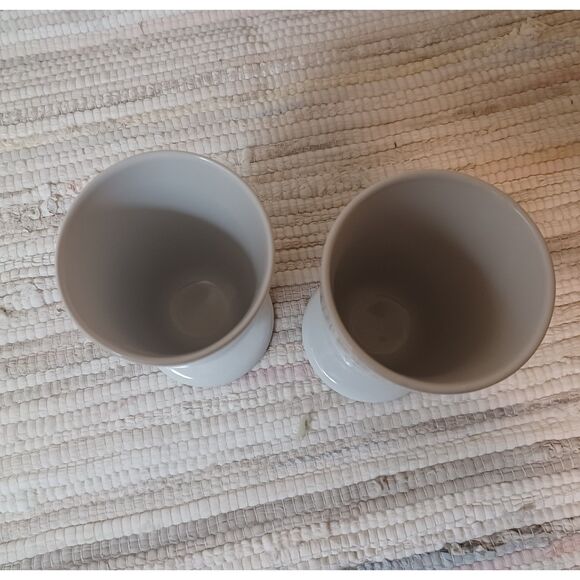 Set of Two Ceramic 7" Oreo Milkshake Glasses With Recipe - Picture 4 of 4